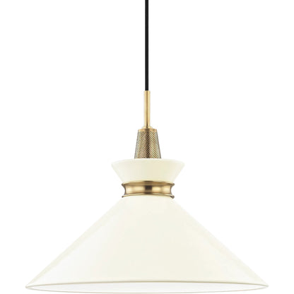 Kiki Pendant by Mitzi. Made from steel in a transitional style.