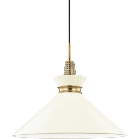 Kiki Pendant by Mitzi. Made from steel in a transitional style.