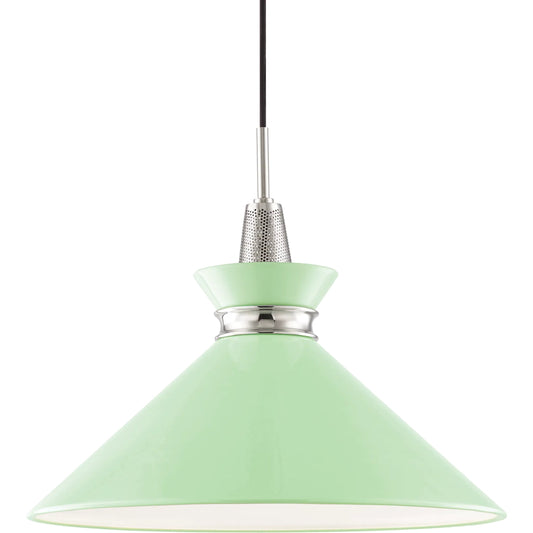 Kiki Pendant by Mitzi. Made from steel in a transitional style.