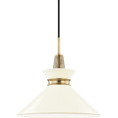 Kiki Pendant by Mitzi. Made from steel in a transitional style.