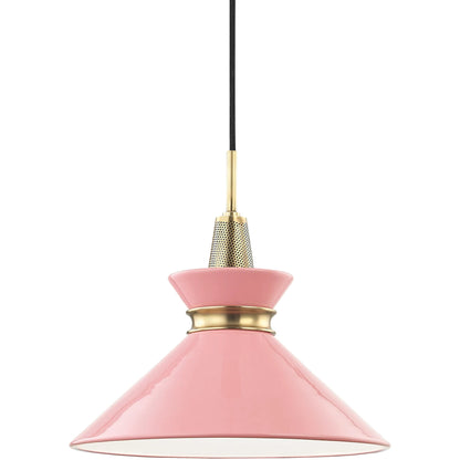 Kiki Pendant by Mitzi. Made from steel in a transitional style.