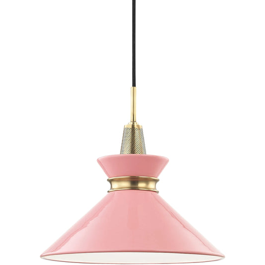 Kiki Pendant by Mitzi. Made from steel in a transitional style.