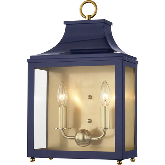 Leigh Wall Sconce by Mitzi. Made from steel in a traditional style.