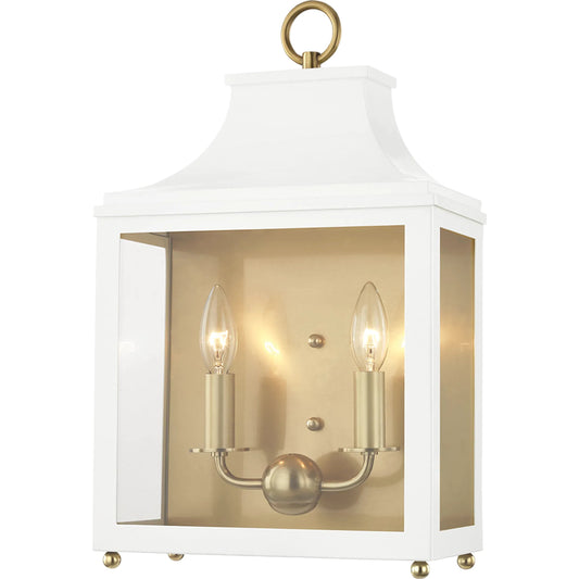 Leigh Wall Sconce by Mitzi. Made from steel in a traditional style.