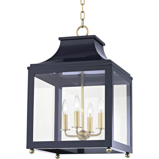 Leigh Pendant by Mitzi. Made from steel in a traditional style.