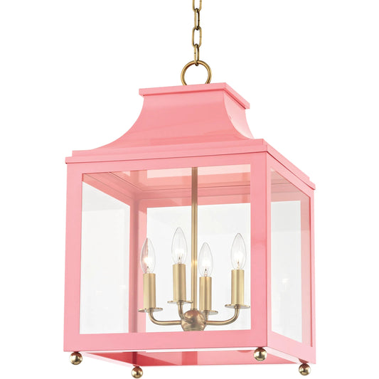 Leigh Pendant by Mitzi. Made from steel in a traditional style.