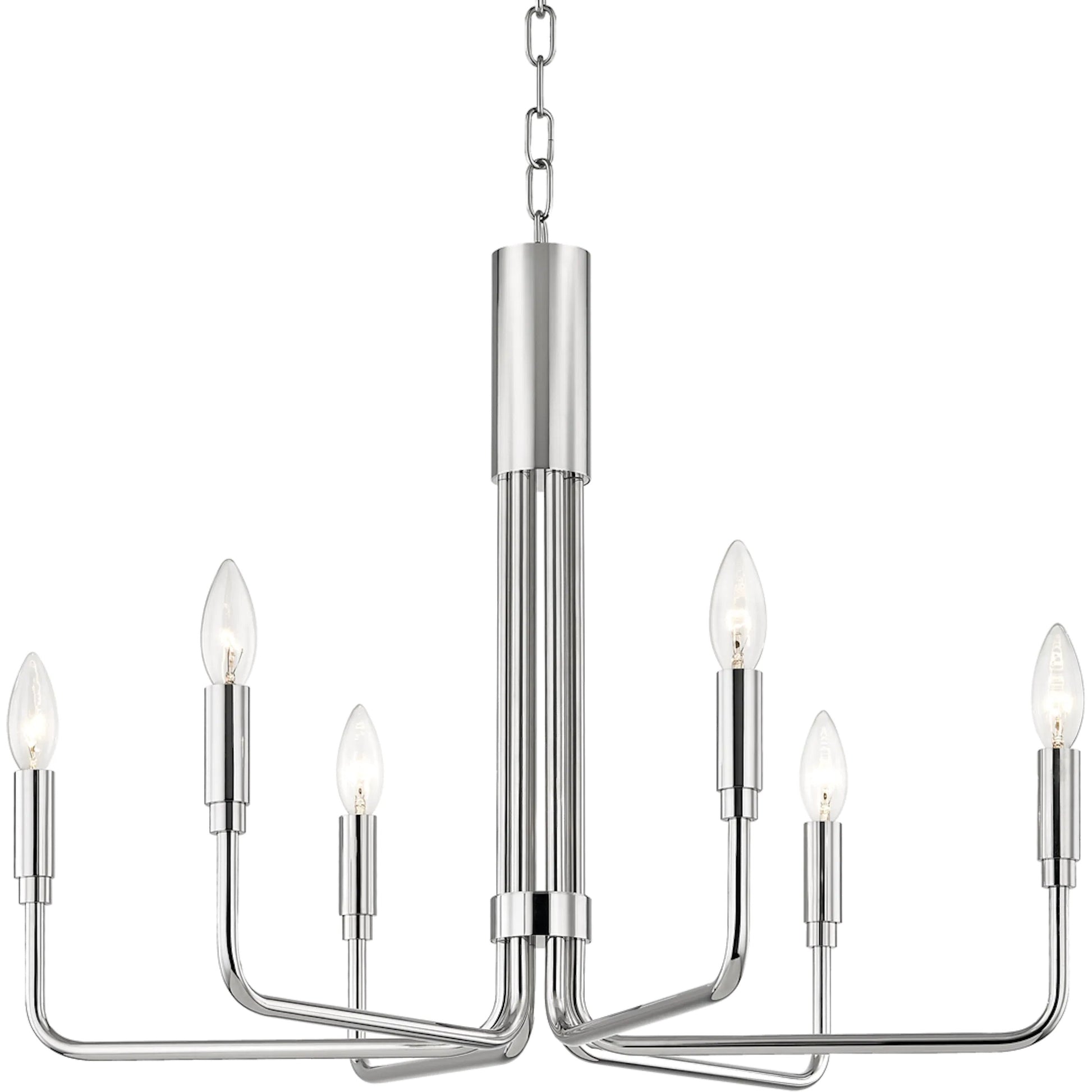 Brigitte Pendant by Mitzi. Made from steel in a modern style.
