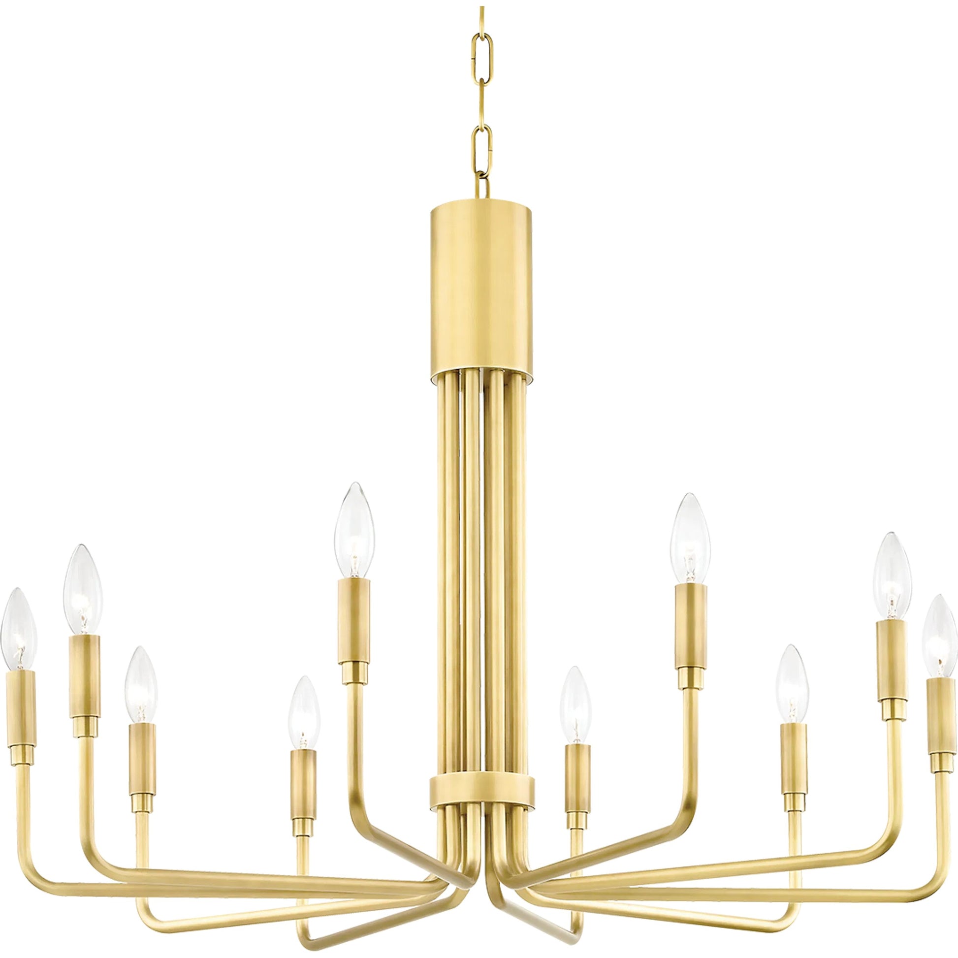 Brigitte Pendant by Mitzi. Made from steel in a modern style.