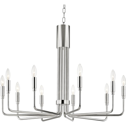 Brigitte Pendant by Mitzi. Made from steel in a modern style.