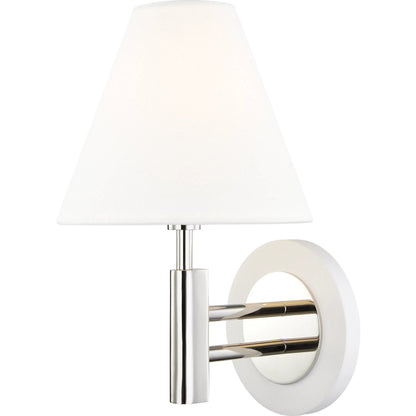 Robbie Wall Sconce by Mitzi. Made from steel in a transitional style.