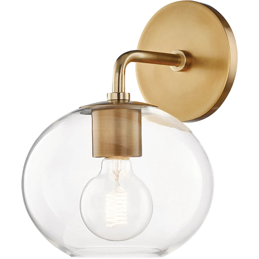 Margot Wall Sconce by Mitzi. Made from steel in a modern style.