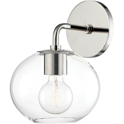 Margot Wall Sconce by Mitzi. Made from steel in a modern style.