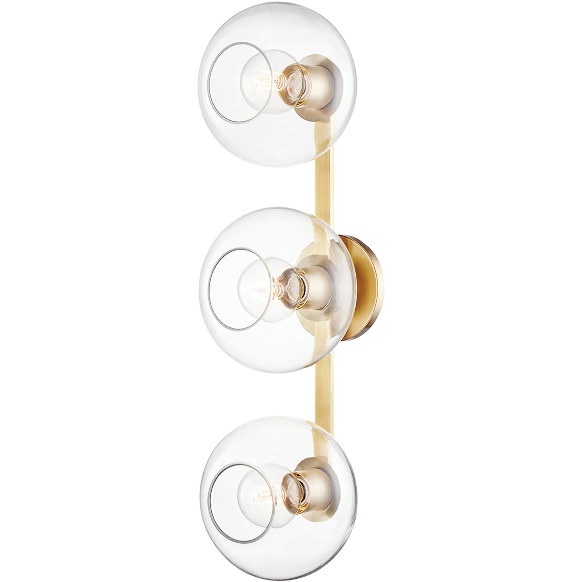 Margot Wall Sconce by Mitzi. Made from steel in a modern style.