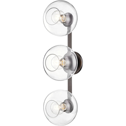 Margot Wall Sconce by Mitzi. Made from steel in a modern style.