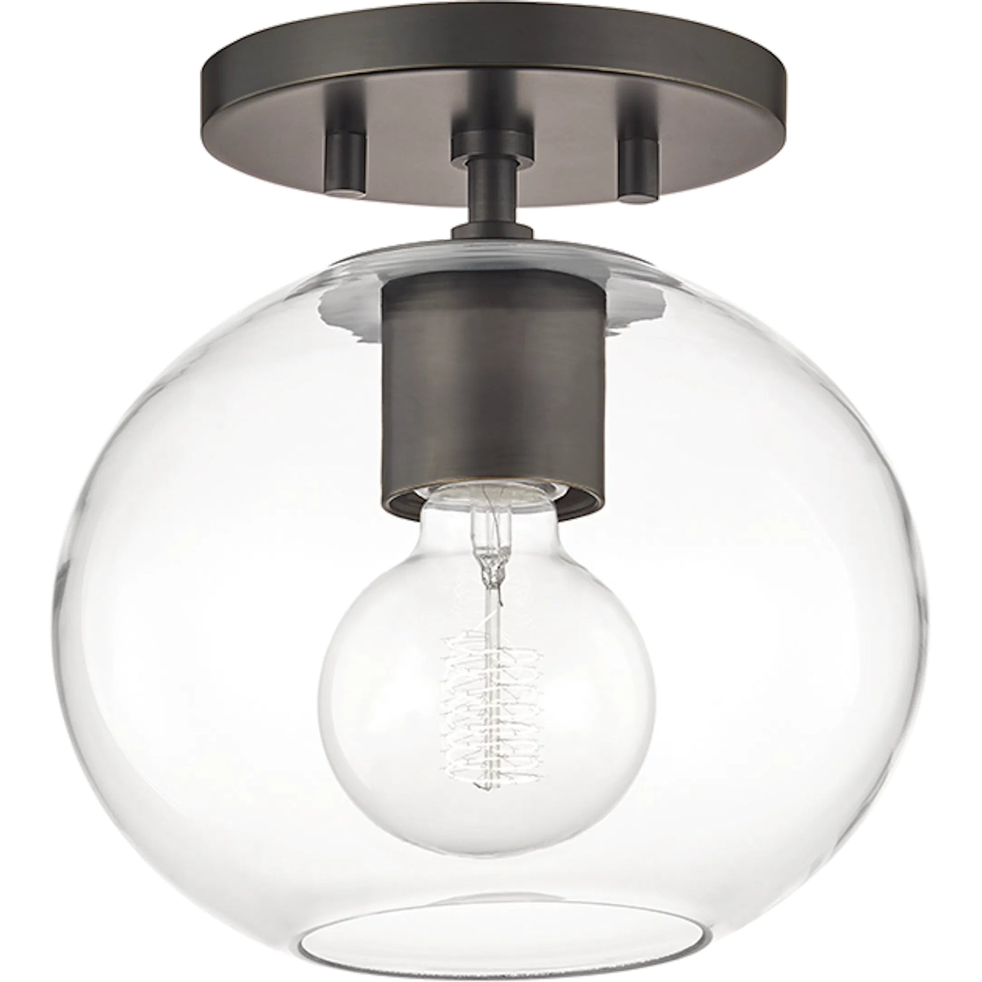 Margot Semi Flush by Mitzi. Made from steel in a modern style.