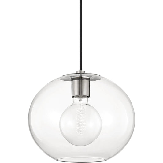 Margot Pendant by Mitzi. Made from steel in a modern style.