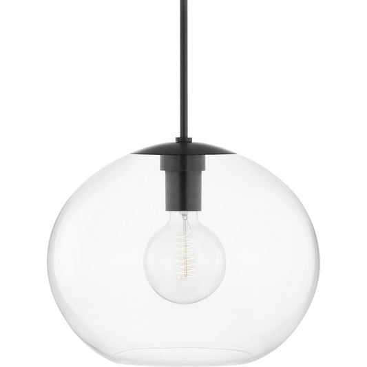 Margot Pendant by Mitzi. Made from steel in a modern style.