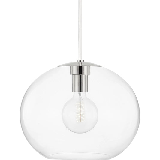 Margot Pendant by Mitzi. Made from steel in a modern style.