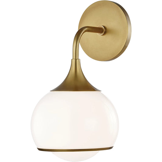 Reese Wall Sconce by Mitzi. Made from steel in a modern style.