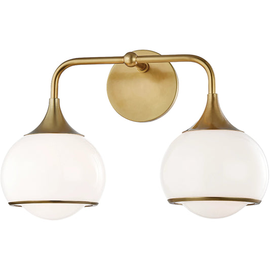Reese Wall Sconce by Mitzi. Made from steel in a modern style.