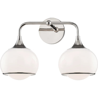 Reese Wall Sconce by Mitzi. Made from steel in a modern style.