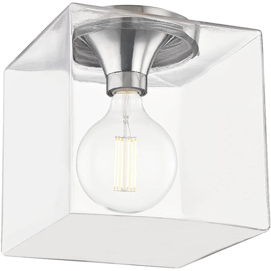 Grace Flush Mount by Mitzi. Made from steel in a modern style.