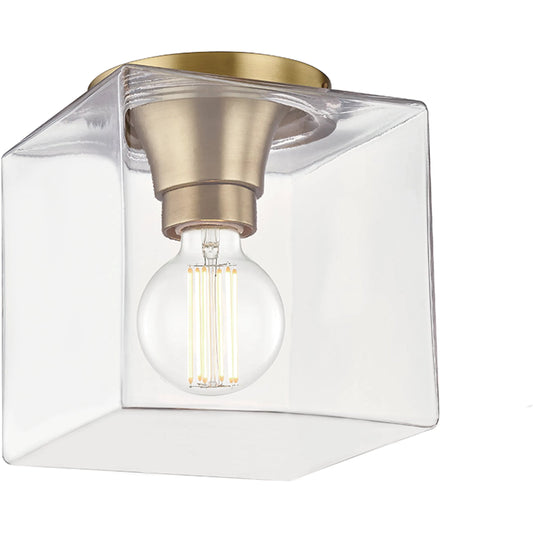 Grace Flush Mount by Mitzi. Made from steel in a modern style.