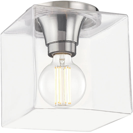 Grace Flush Mount by Mitzi. Made from steel in a modern style.