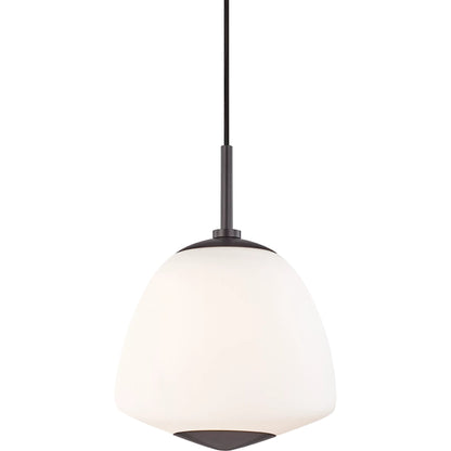 Jane Pendant by Mitzi in old bronze. Made from steel in a modern style.