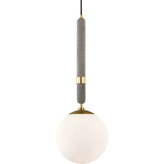 Brielle Pendant by Mitzi. Made from steel in a modern style.