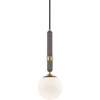 Brielle Pendant by Mitzi. Made from steel in a modern style.