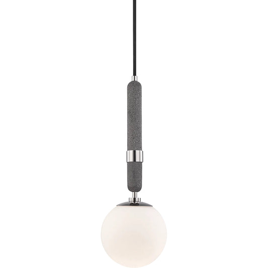 Brielle Pendant by Mitzi. Made from steel in a modern style.