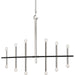 Colette Chandelier by Mitzi. Made from steel in a modern style.