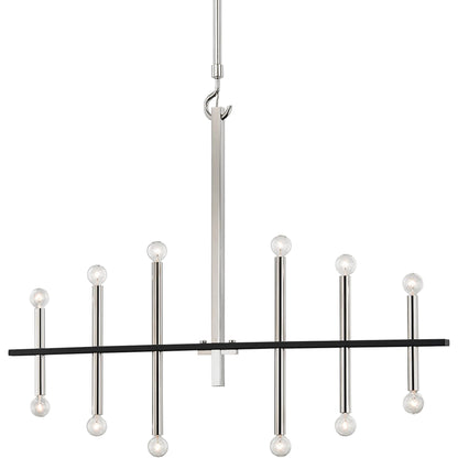 Clinton Wall Sconce by Hudson Valley. Made from brass in a modern style.