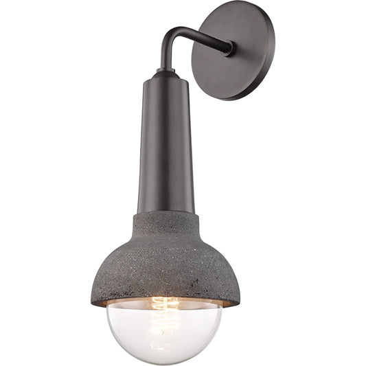 Macy Wall Sconce by Mitzi. Made from steel in a modern style.