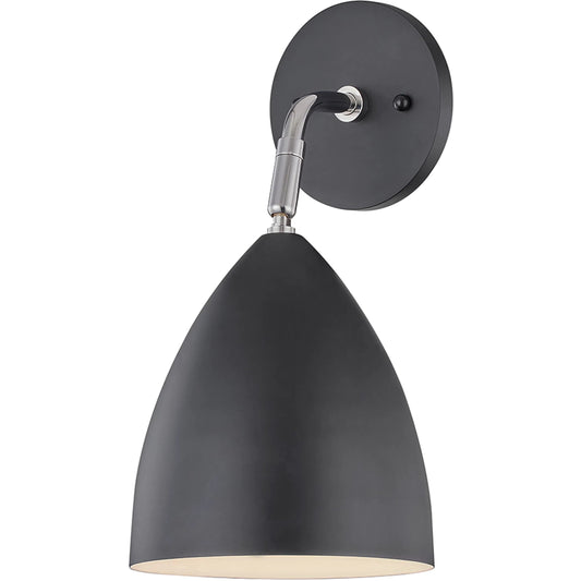 Gia Wall Sconce by Mitzi. Made from steel in a modern style.