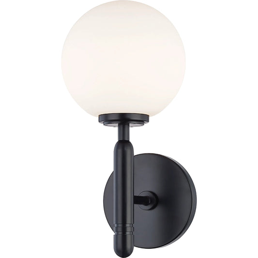 Mina Wall Sconce by Mitzi. Made from steel in a modern style.