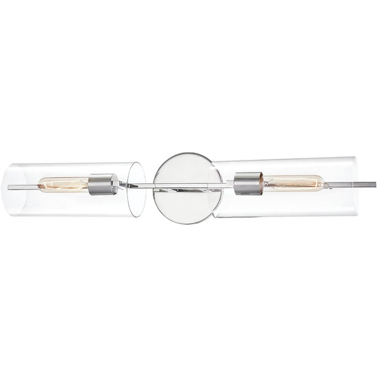Ariel Wall Sconce by Mitzi. Made from steel in a modern style.