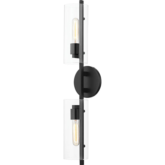 Ariel Wall Sconce by Mitzi. Made from steel in a modern style.
