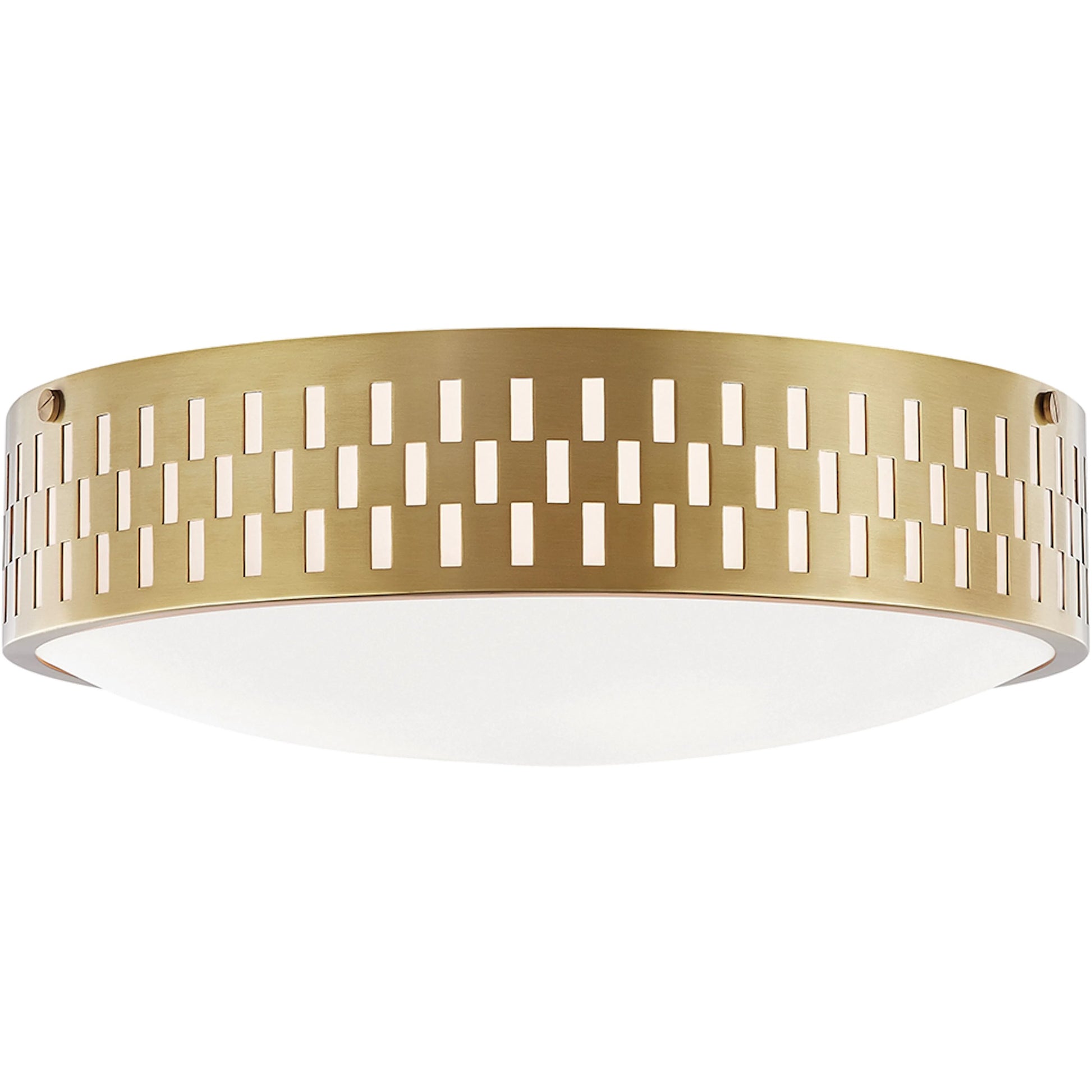 Phoebe Flush Mount by Mitzi. Made from steel in a transitional style.