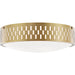 Phoebe Flush Mount by Mitzi. Made from steel in a transitional style.
