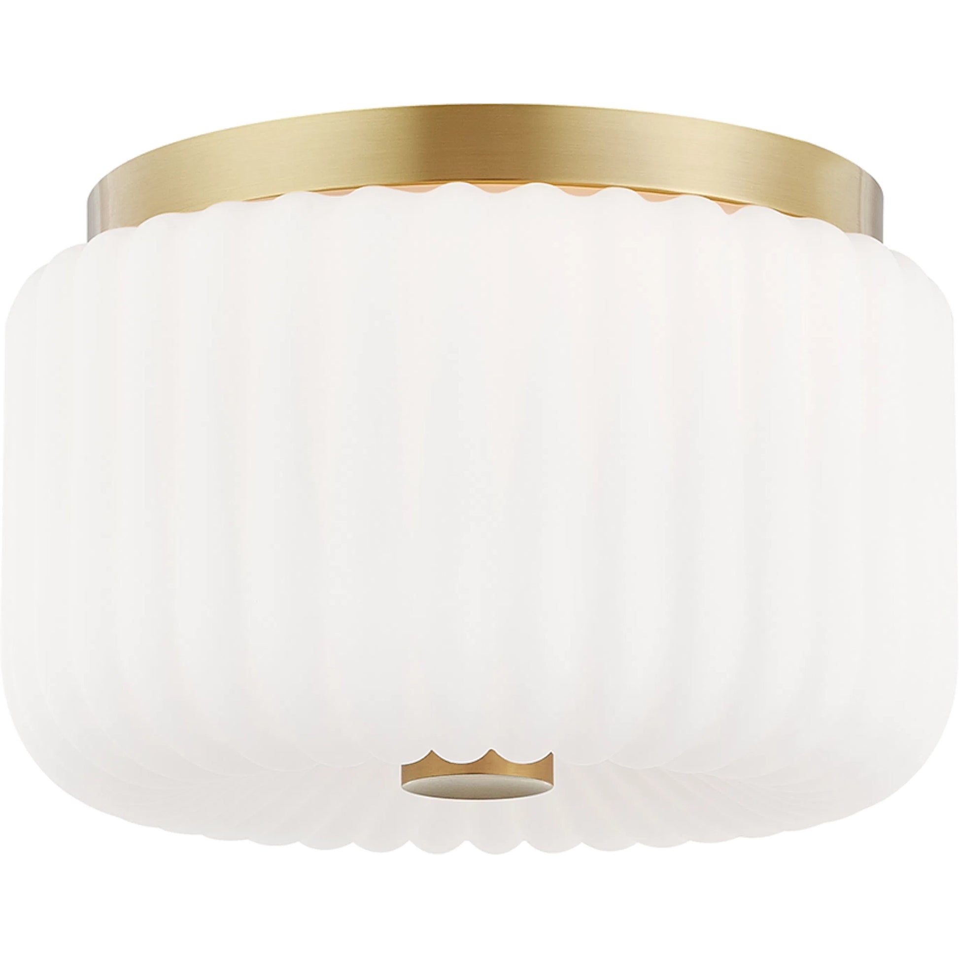 Lydia Flush Mount by Mitzi. Made from steel in a transitional style.