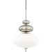 Elsie Pendant by Mitzi. Made from steel in a transitional style.