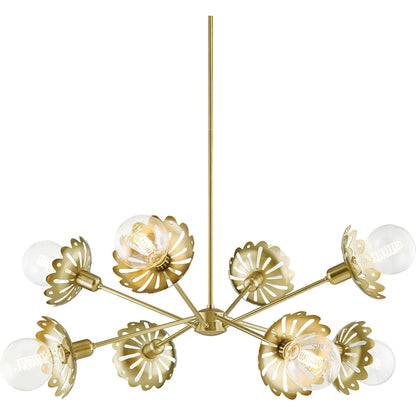 Alexa Chandelier by Mitzi. Made from steel in a modern style.