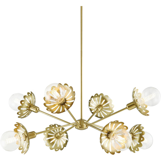 Alexa Chandelier by Mitzi. Made from steel in a modern style.