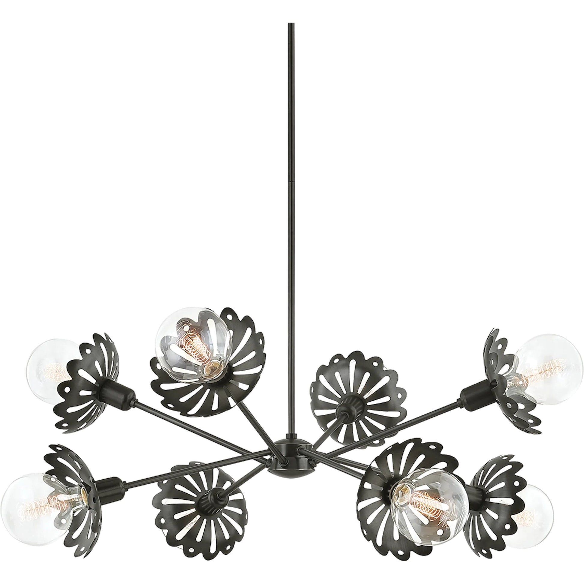 Alexa Chandelier by Mitzi. Made from steel in a modern style.