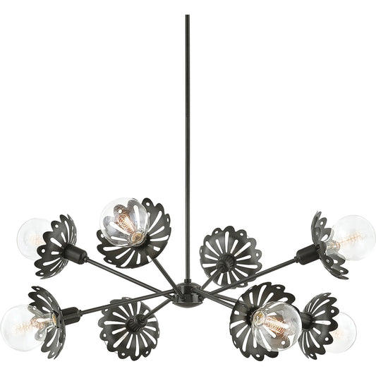 Alexa Chandelier by Mitzi. Made from steel in a modern style.