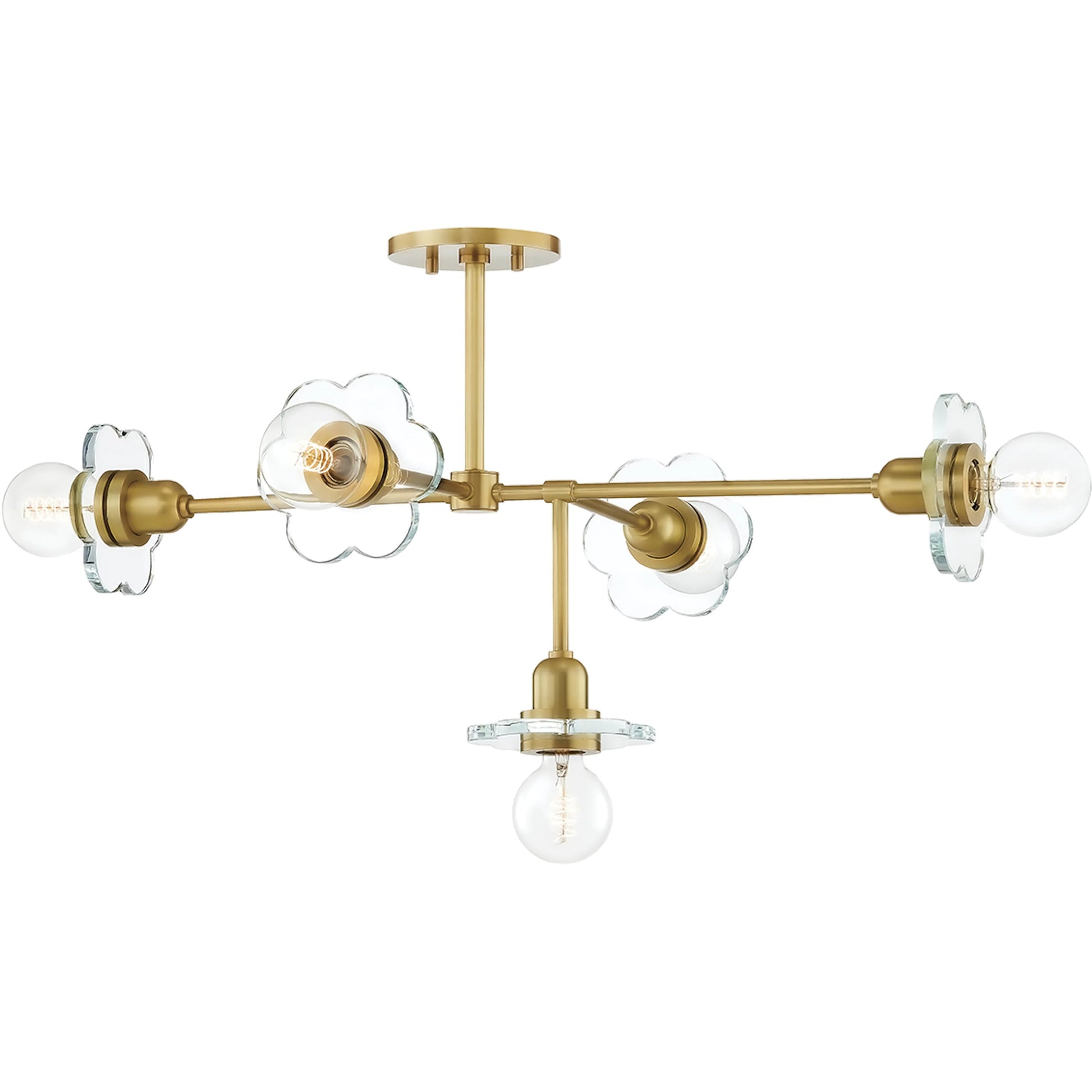 Alexa Chandelier by Mitzi. Made from steel in a modern style.