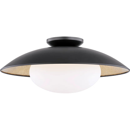 Cadence Semi Flush by Mitzi. Made from steel in a modern style.