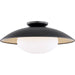 Cadence Semi Flush by Mitzi. Made from steel in a modern style.